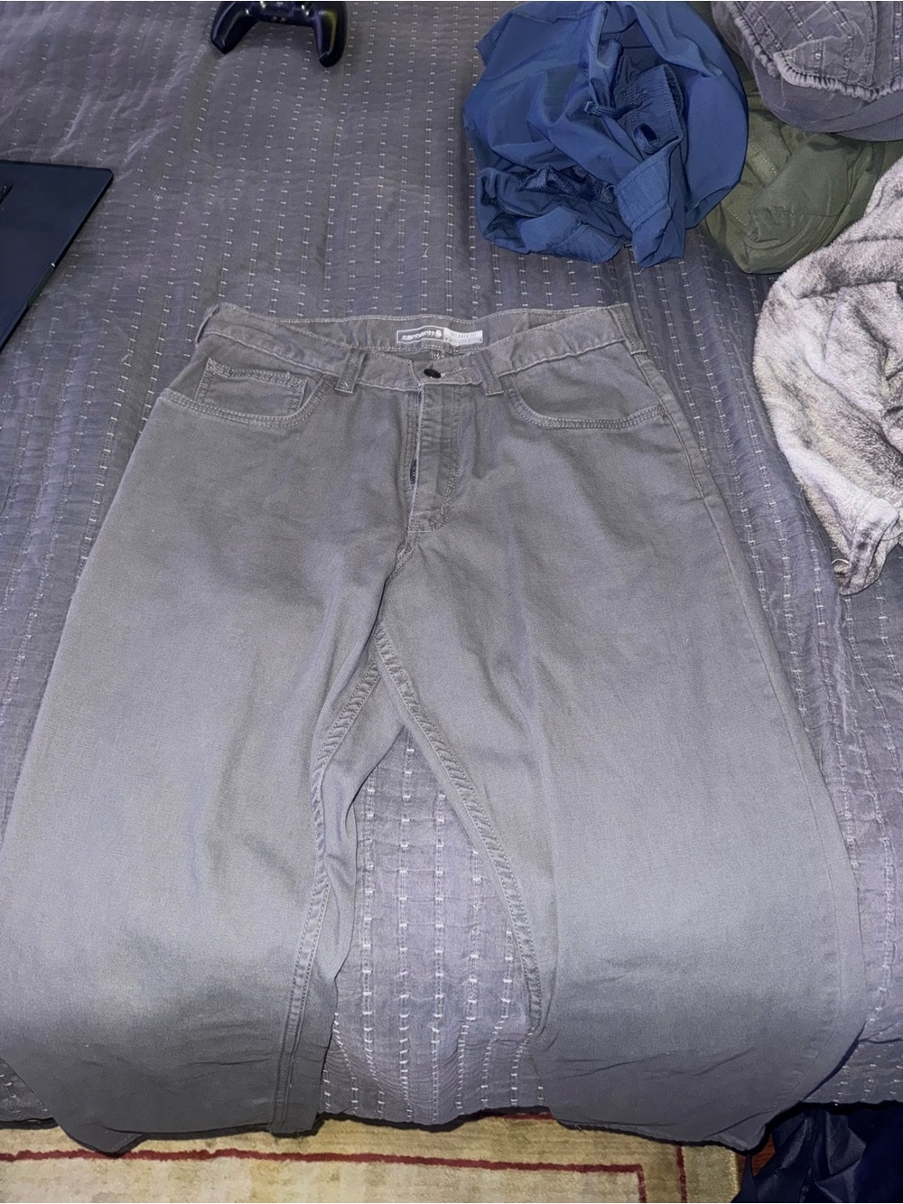 Men's Gray Casual Jeans